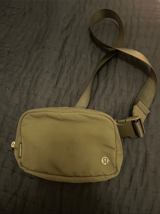 lululemon athletica Handbags - lululemon athletica Olive Belt Bag with Adjustable Strap